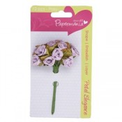 petal posy (12pcs) - lilac rose